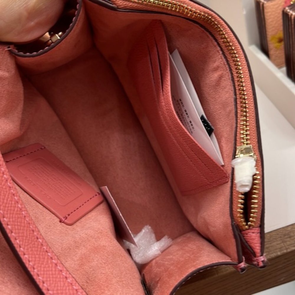Coach Mini Brynn Crossbody Gold / Taffy - Picture 15 of 16